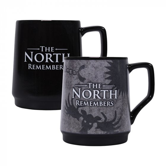 TAZZA HEAT CHANGE THE NORTH REMEMBERS - GAMES OF THRONES