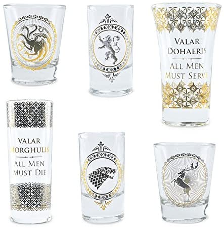 SET BICCHIERI DA SHOT GAME OF THRONES (6 PZ) - GAME OF THRONES