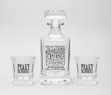 DECANTER SET THE SHELBY COMPANY - PEAKY BLINDERS