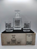 DECANTER SET THE SHELBY COMPANY - PEAKY BLINDERS