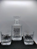 DECANTER SET THE SHELBY COMPANY - PEAKY BLINDERS