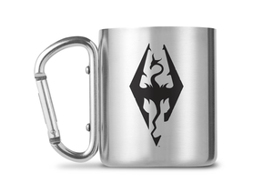 TAZZA CARABINER DRAGON SYMBOL - SKYRIM