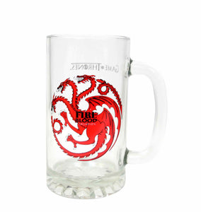 BOCCALE VETRO TARGARYEN - GAME OF THRONES