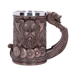 BOCCALE BRONZE DRAKKAR VIKING