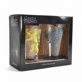 BICCHIERI BIRRA LANNISTER STARK (2 PZ) - GAME OF THRONES